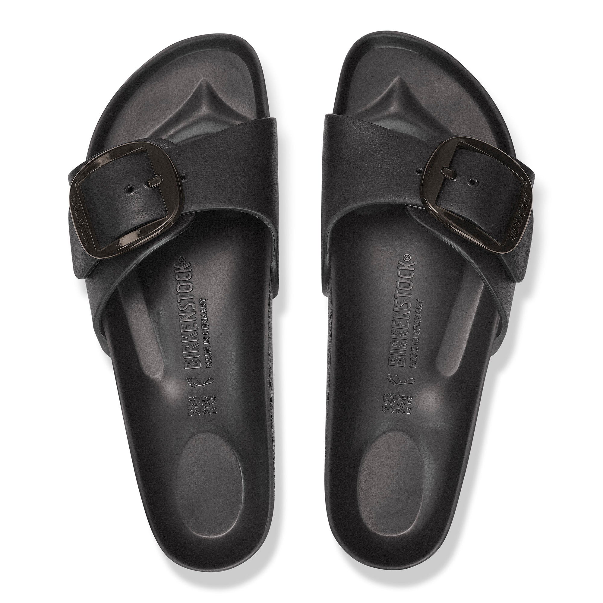 Madrid Big Buckle Eva Black Narrow Fit - Image 3