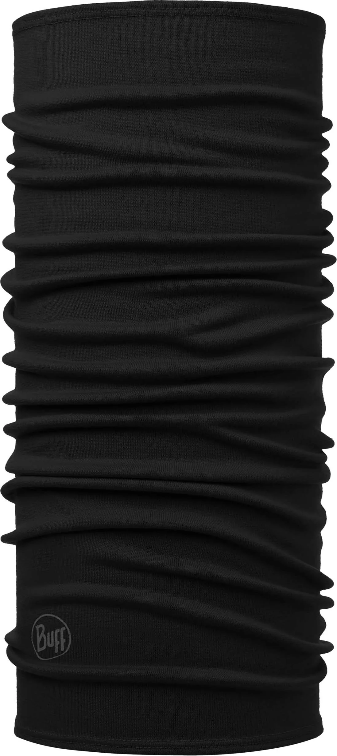 Midweight Merino Solid Black