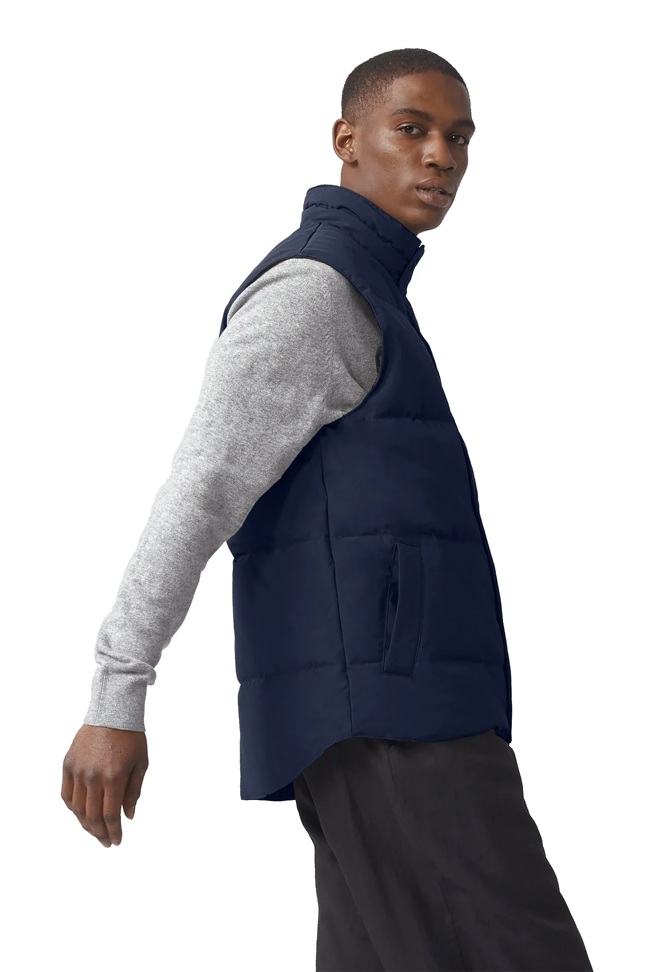 Garson Vest Black Disc Atlantic Navy - Image 2