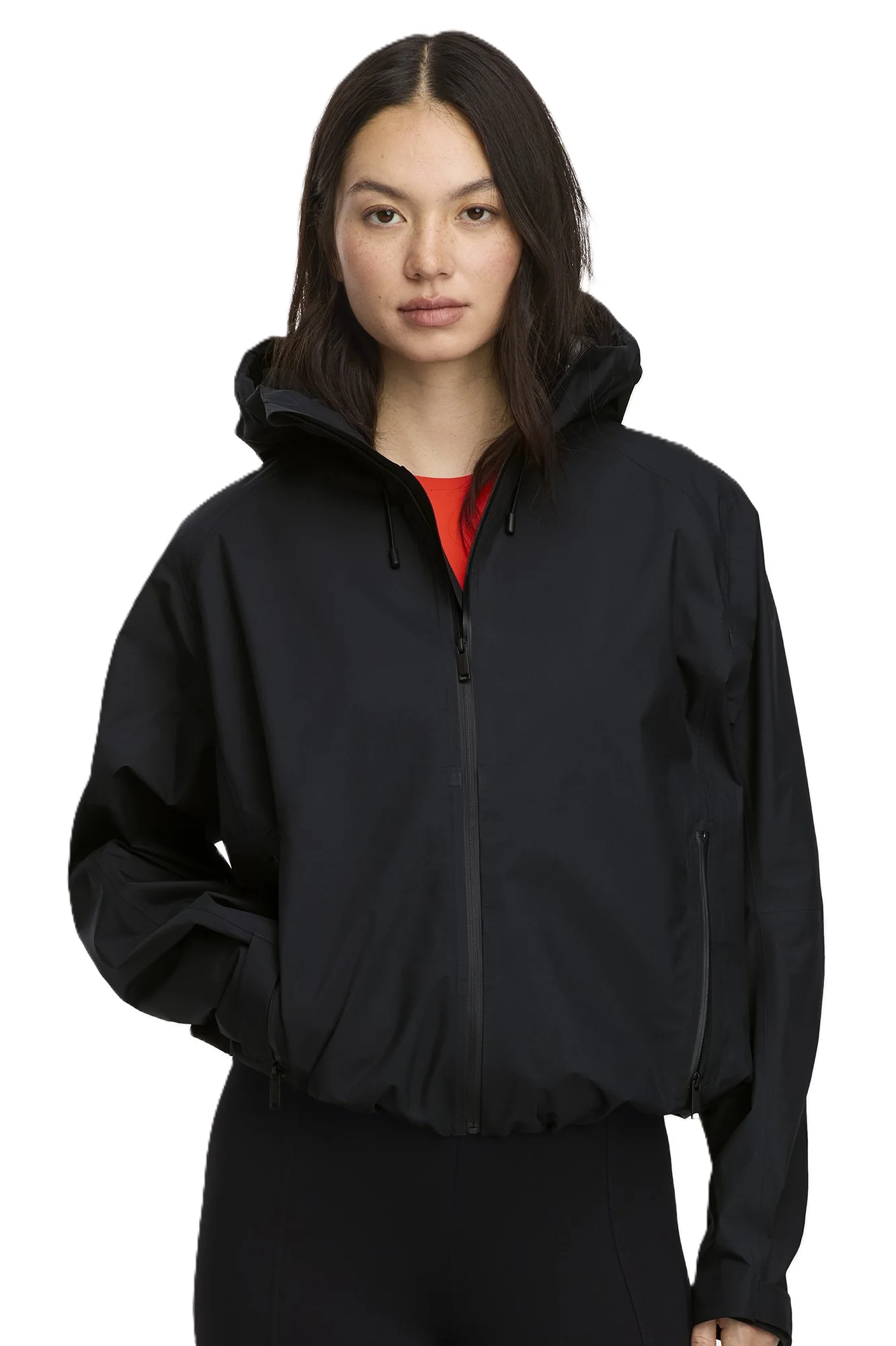 Horizon Rain Jacket Black - Image 3
