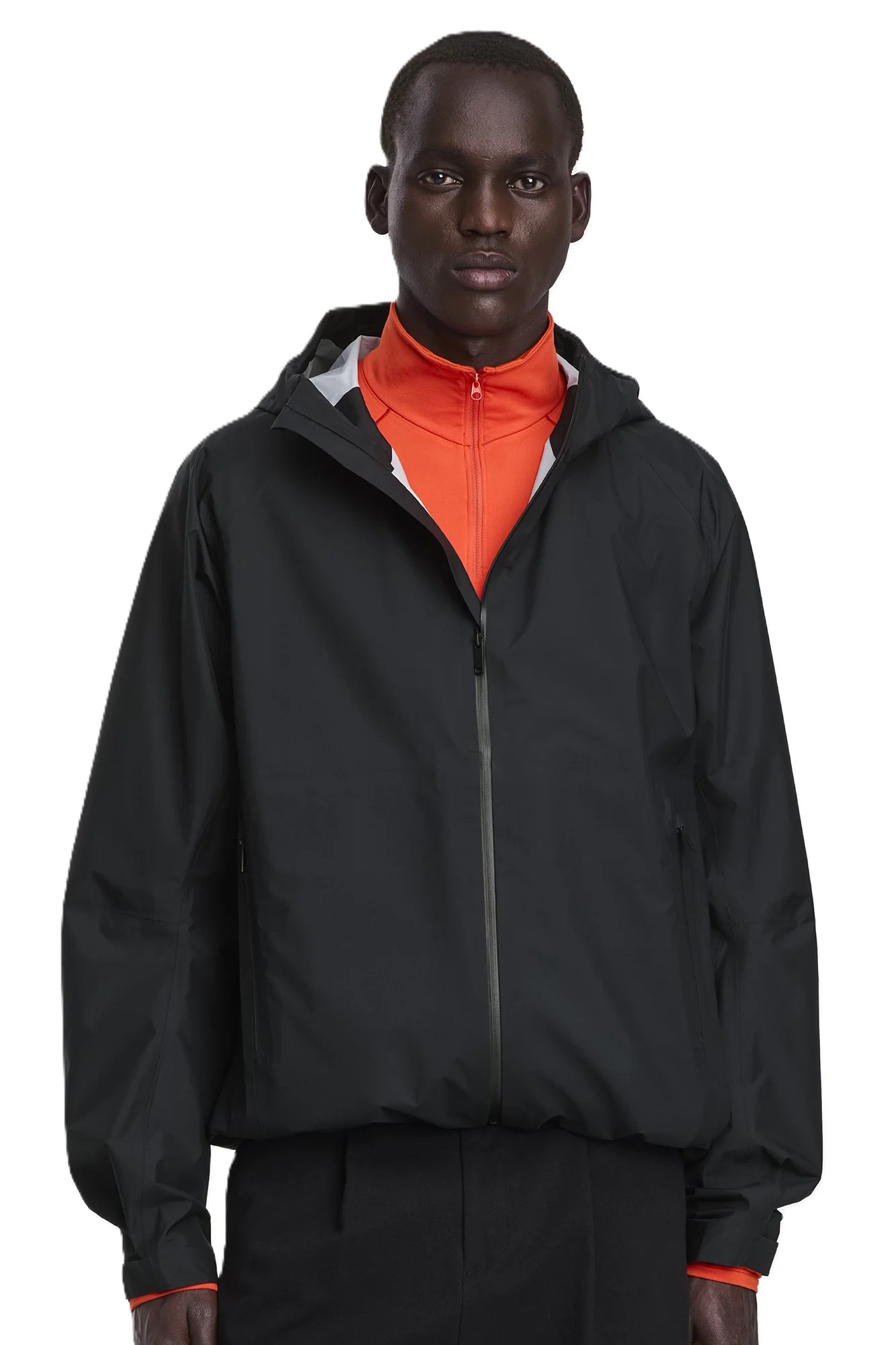 Horizon Rain Jacket Black - Image 3