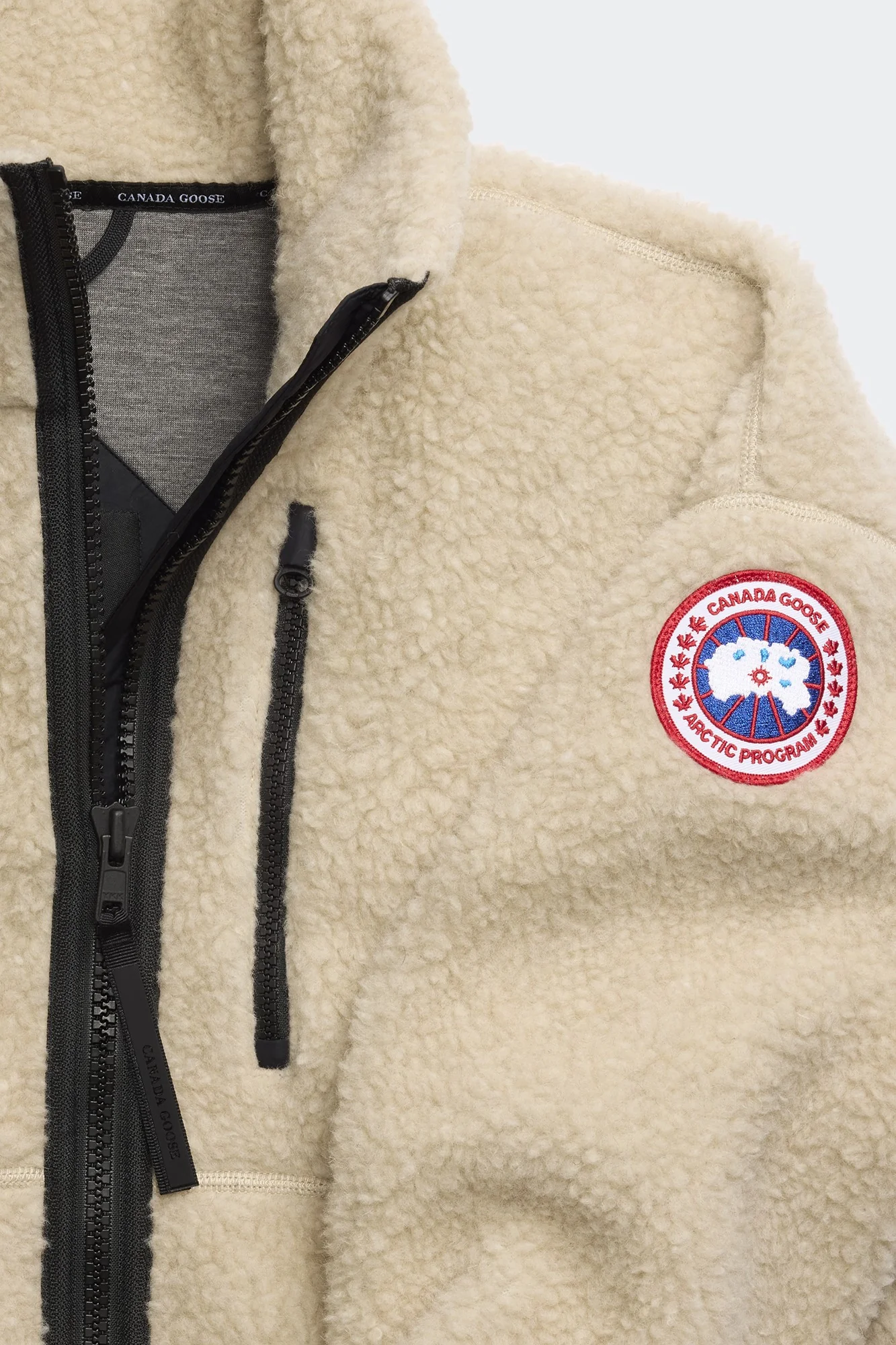 Simcoe Fleece Jacket Light Tan - Image 2