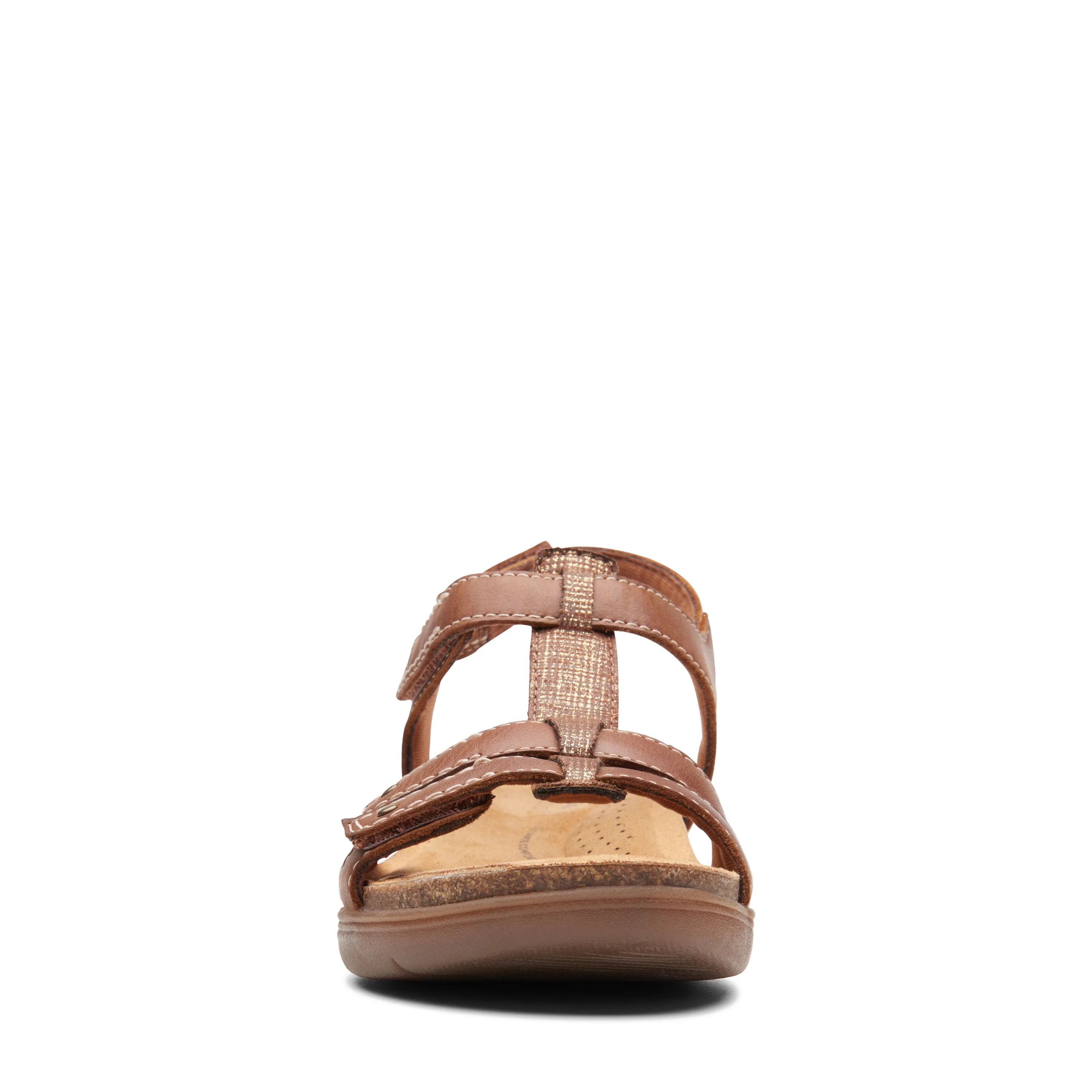 April Cove Leather Dark Tan Lea - Image 4