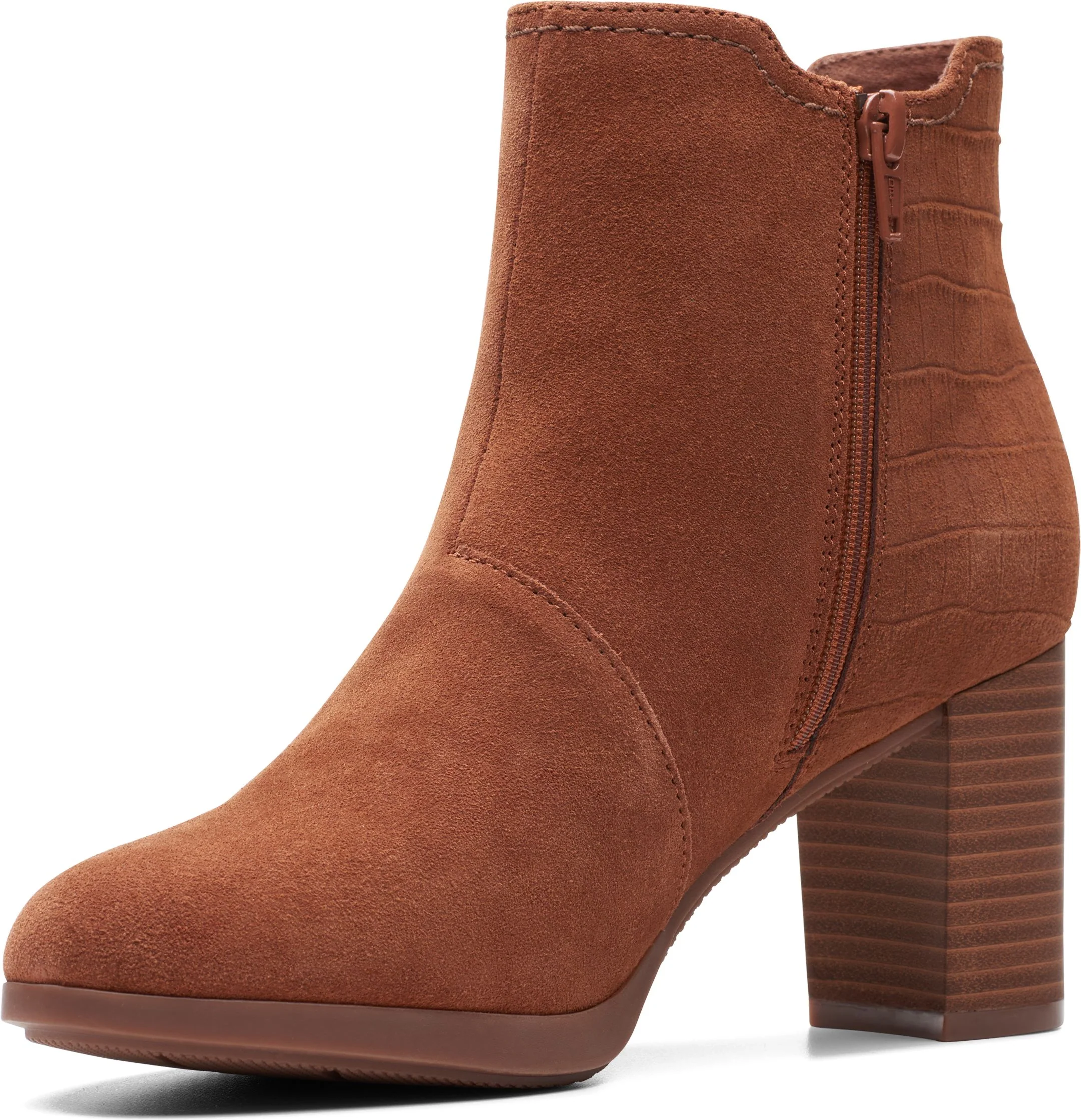 Bayla Rose Tan Suede - Image 4