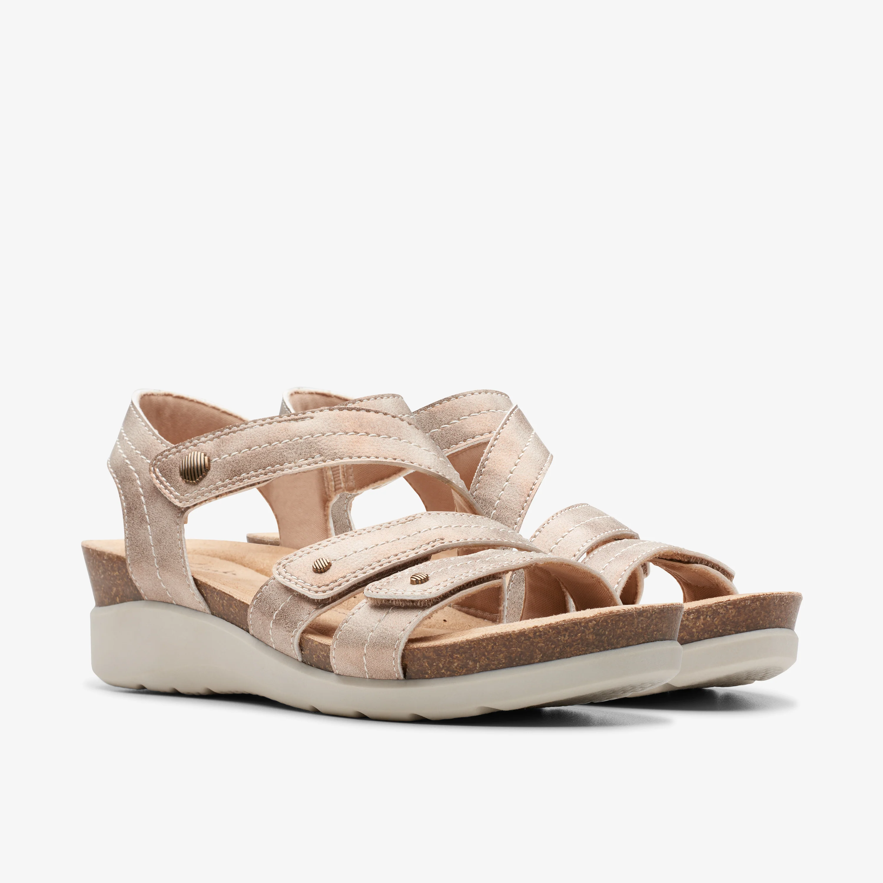 Calenne Clara Leather Bronze Metallic