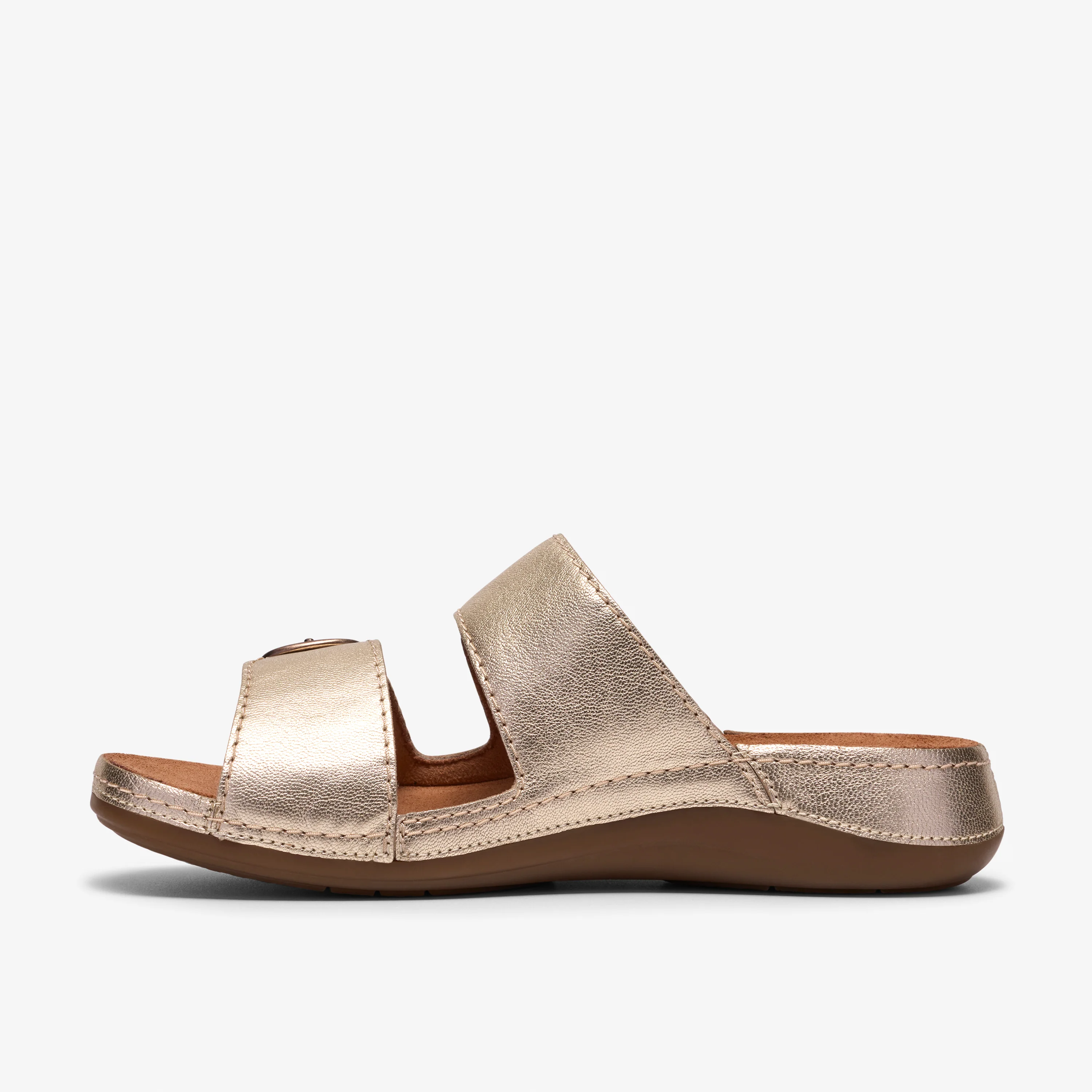 Cecily Step Champagne Leather - Image 3