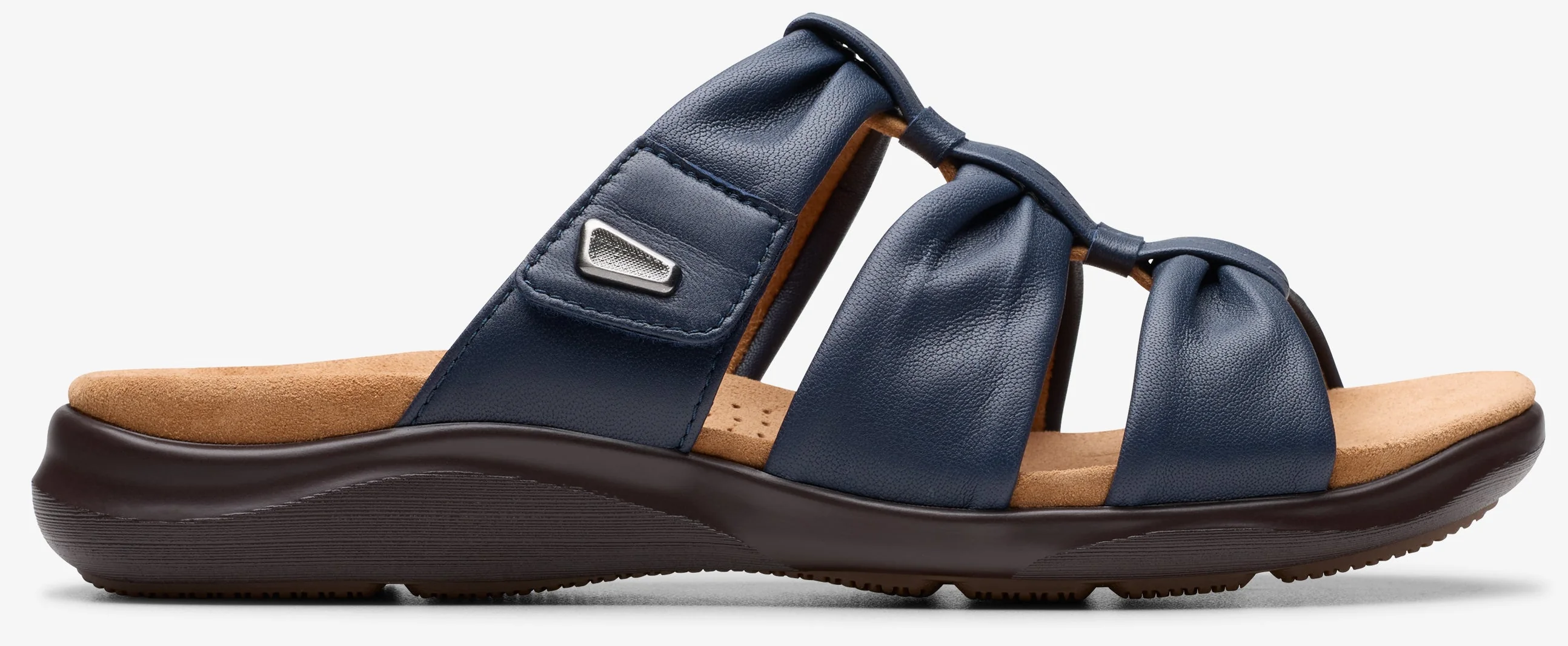 Kitly Slide Navy Leather