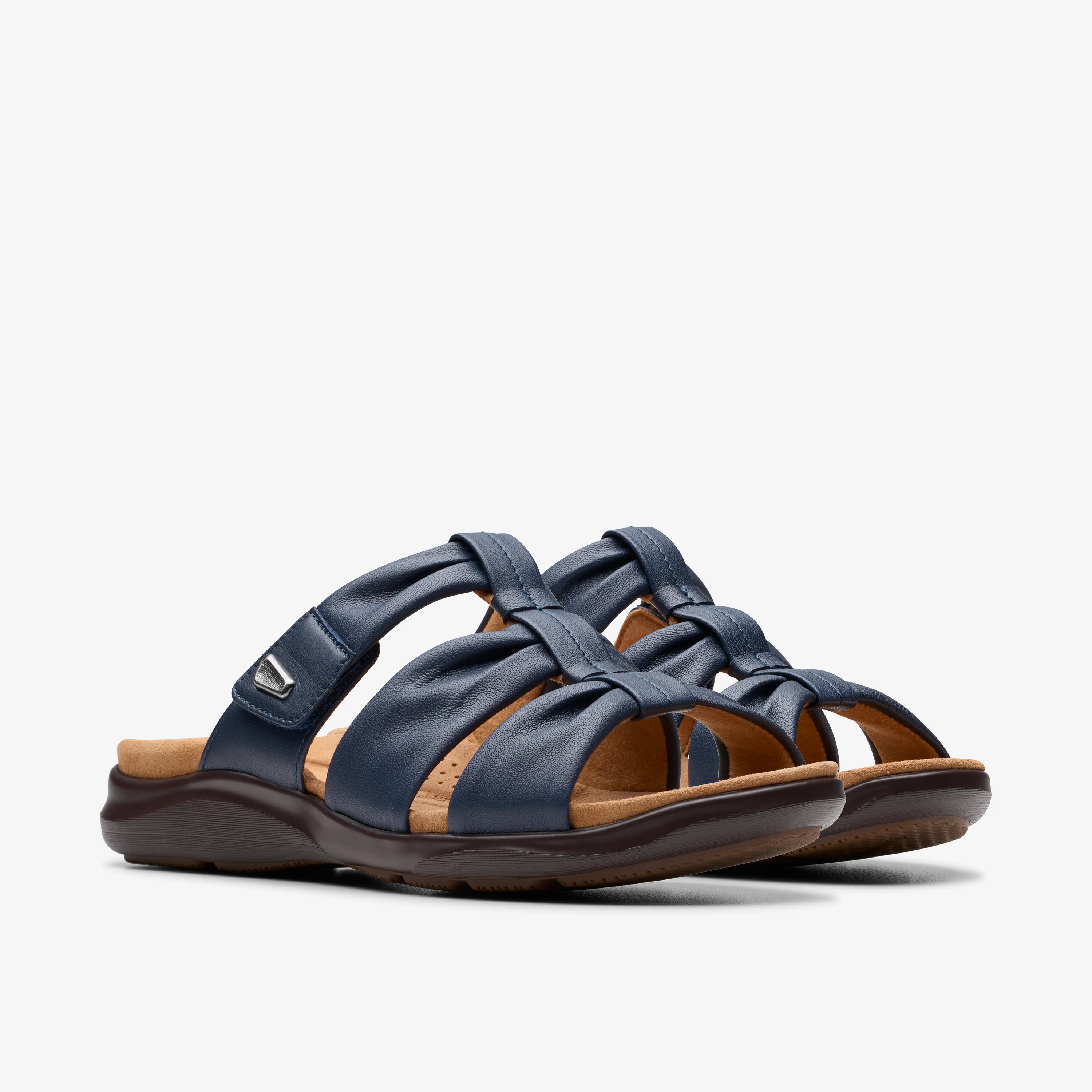 Kitly Slide Navy Leather - Image 3