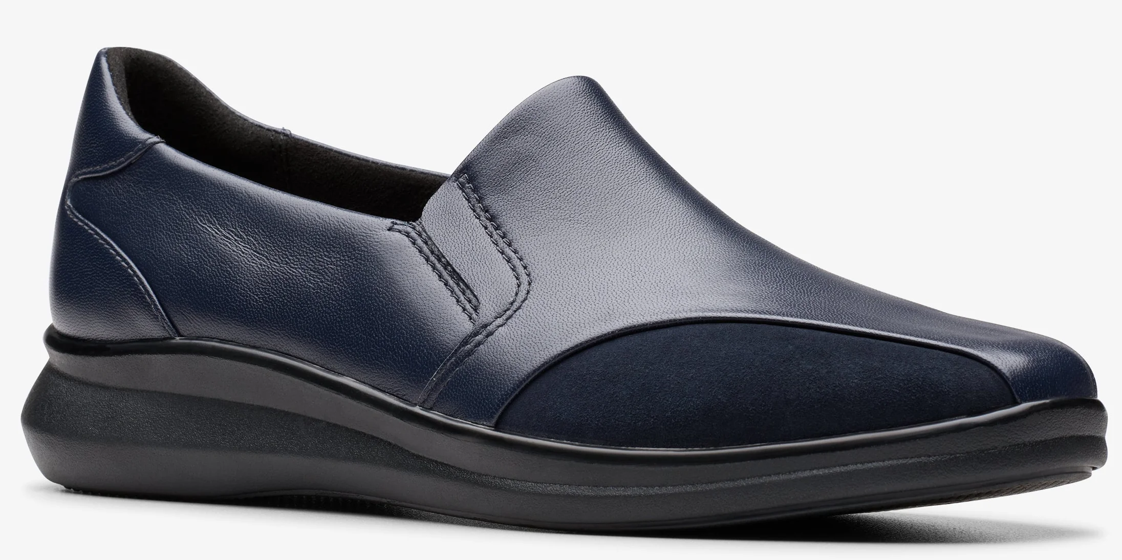 Lynell Edge Leather/Suede Ink