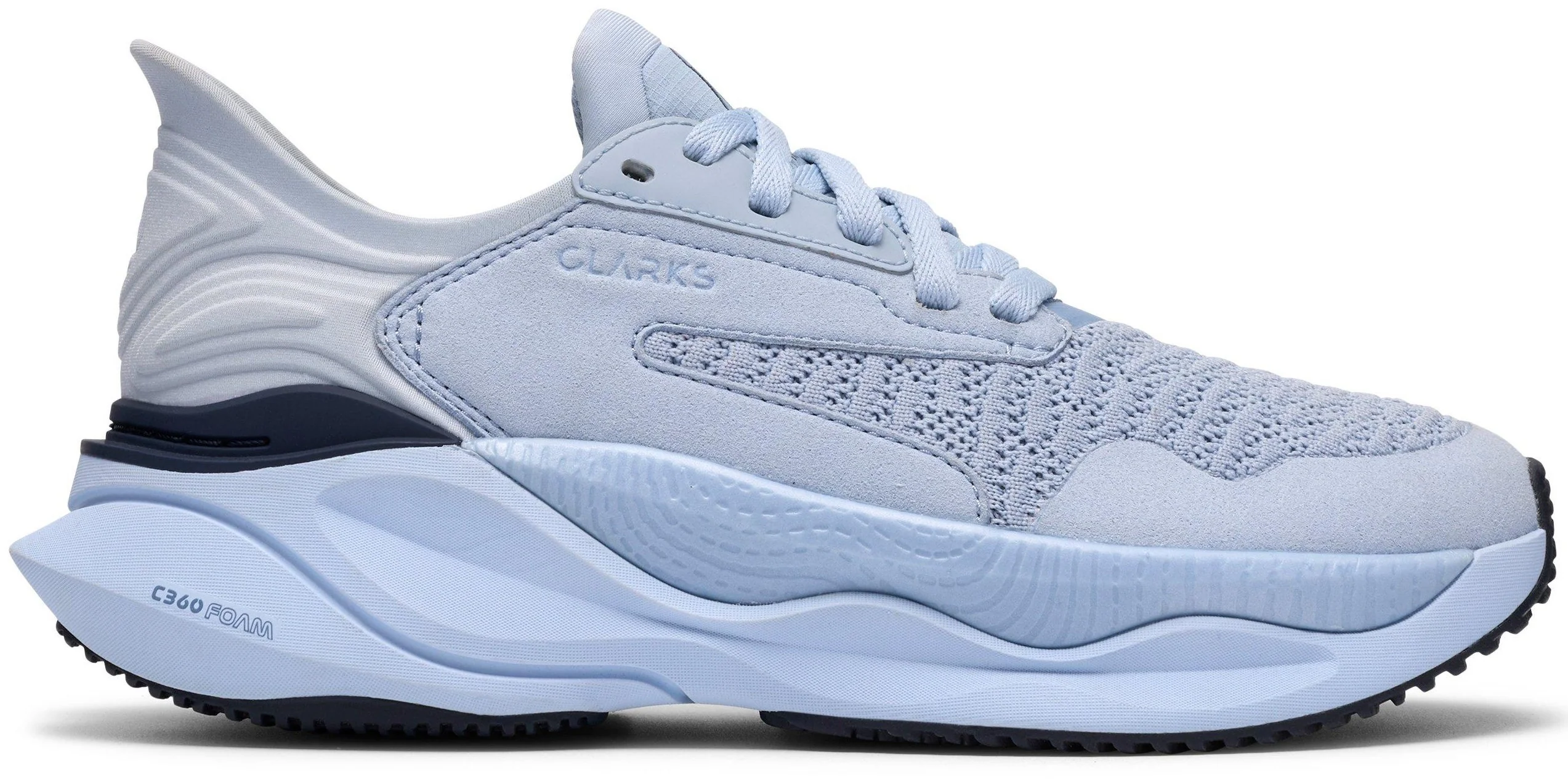Clarks Pace Light Blue - Image 2