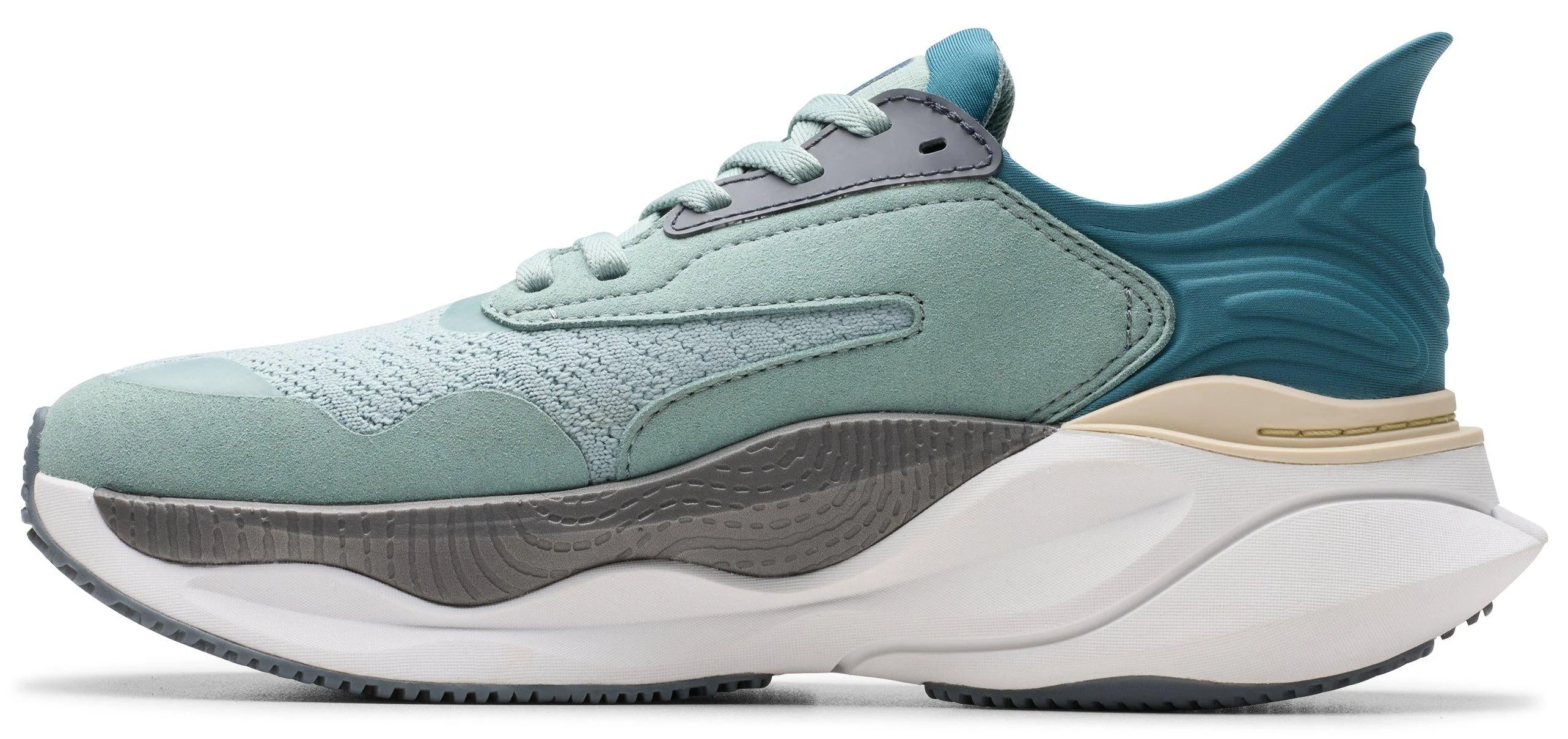 Clarks Pace Textile Aqua Combi - Image 3