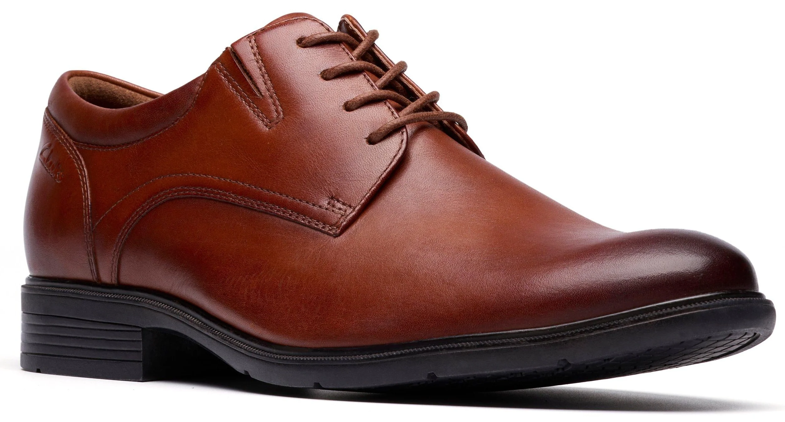 Steadwell Lace Leather Dark Tan
