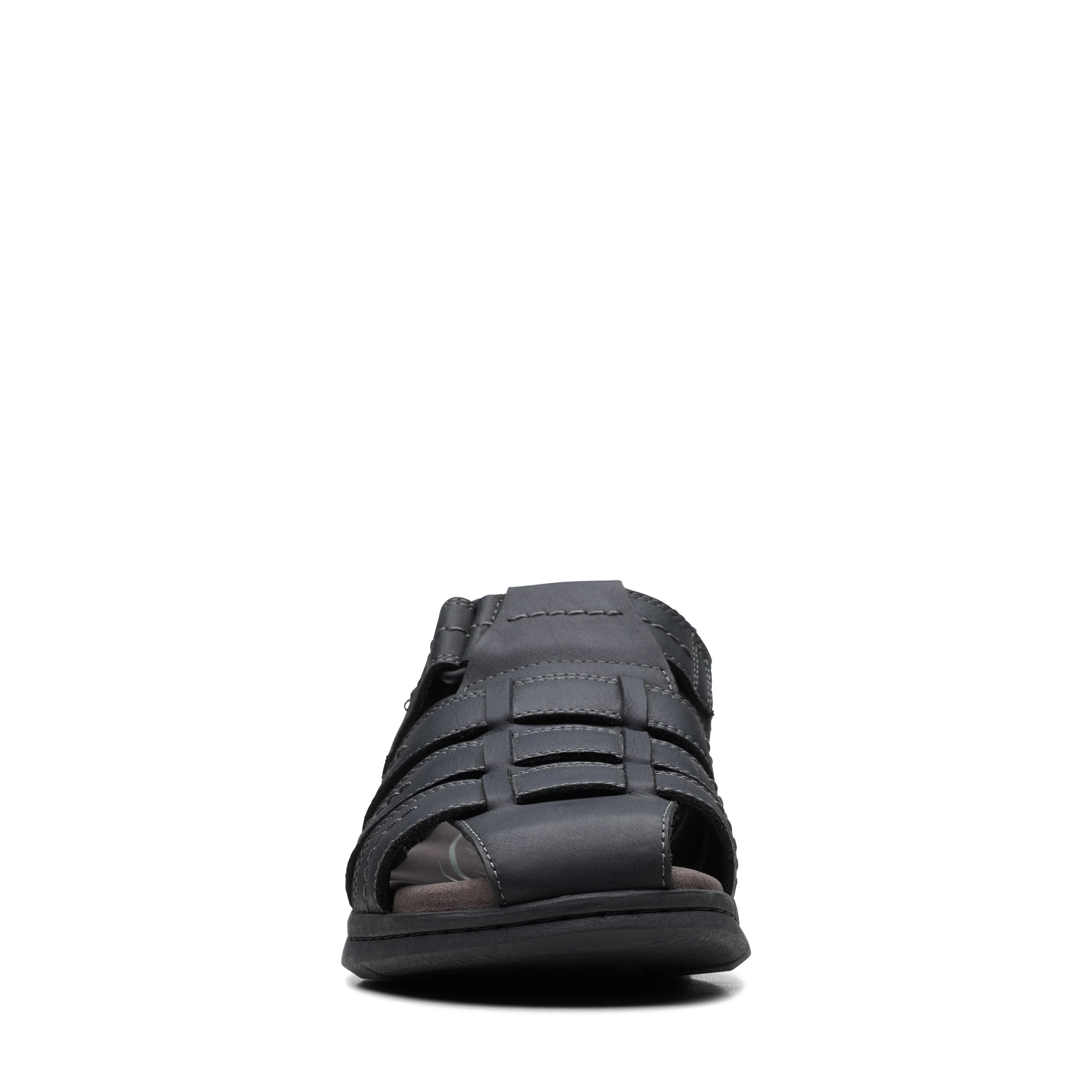 Walkford Fish Leather Black Tumbled - Image 4