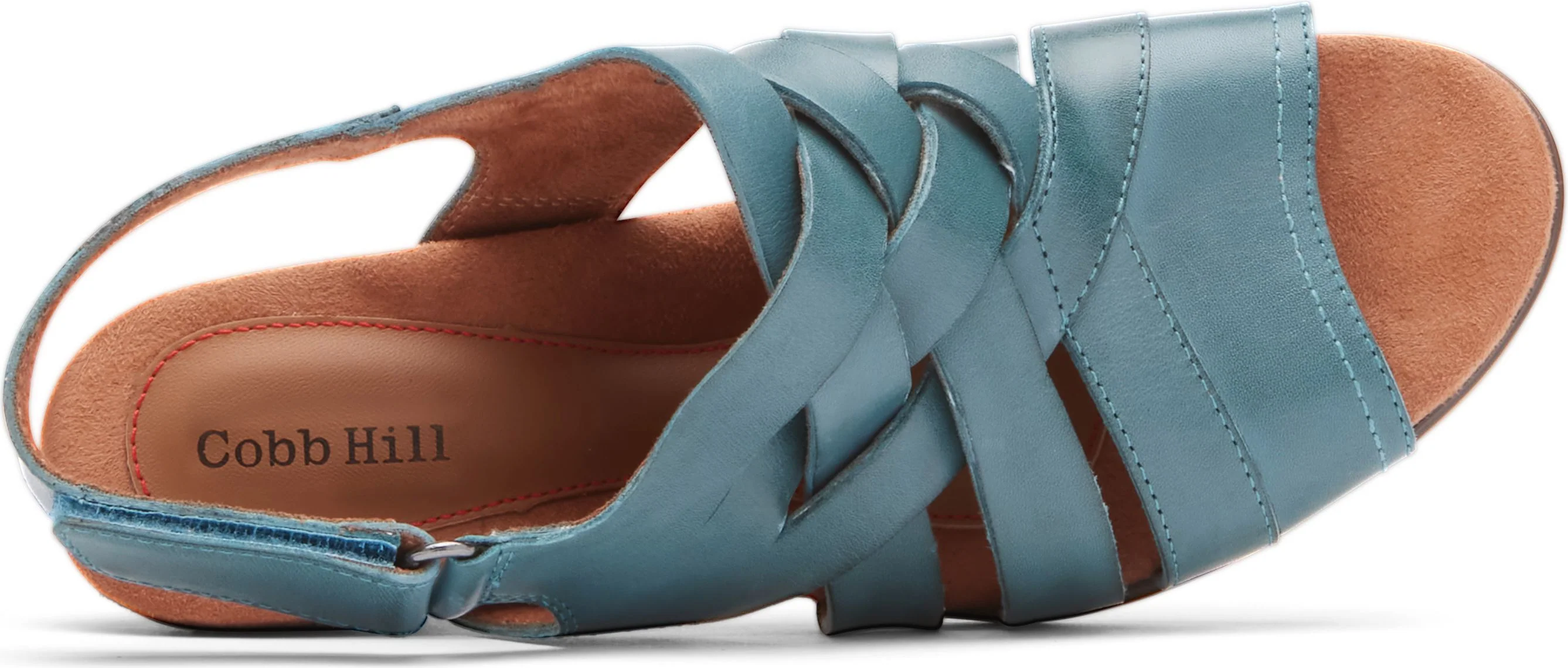 Laurel Woven Sandal Teal - Image 4