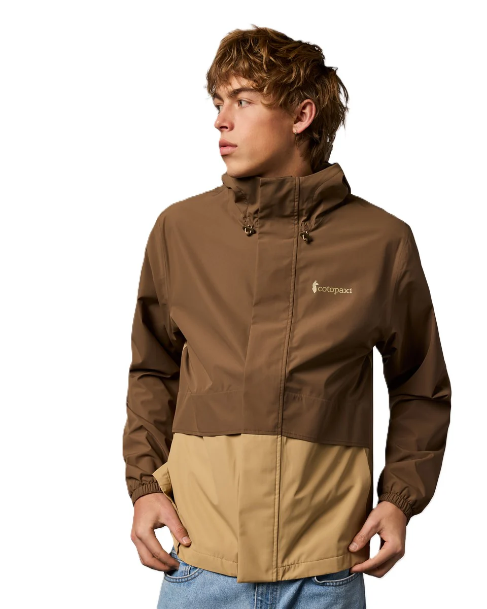 Rayu Rain Jacket Dune And Khaki - Image 2