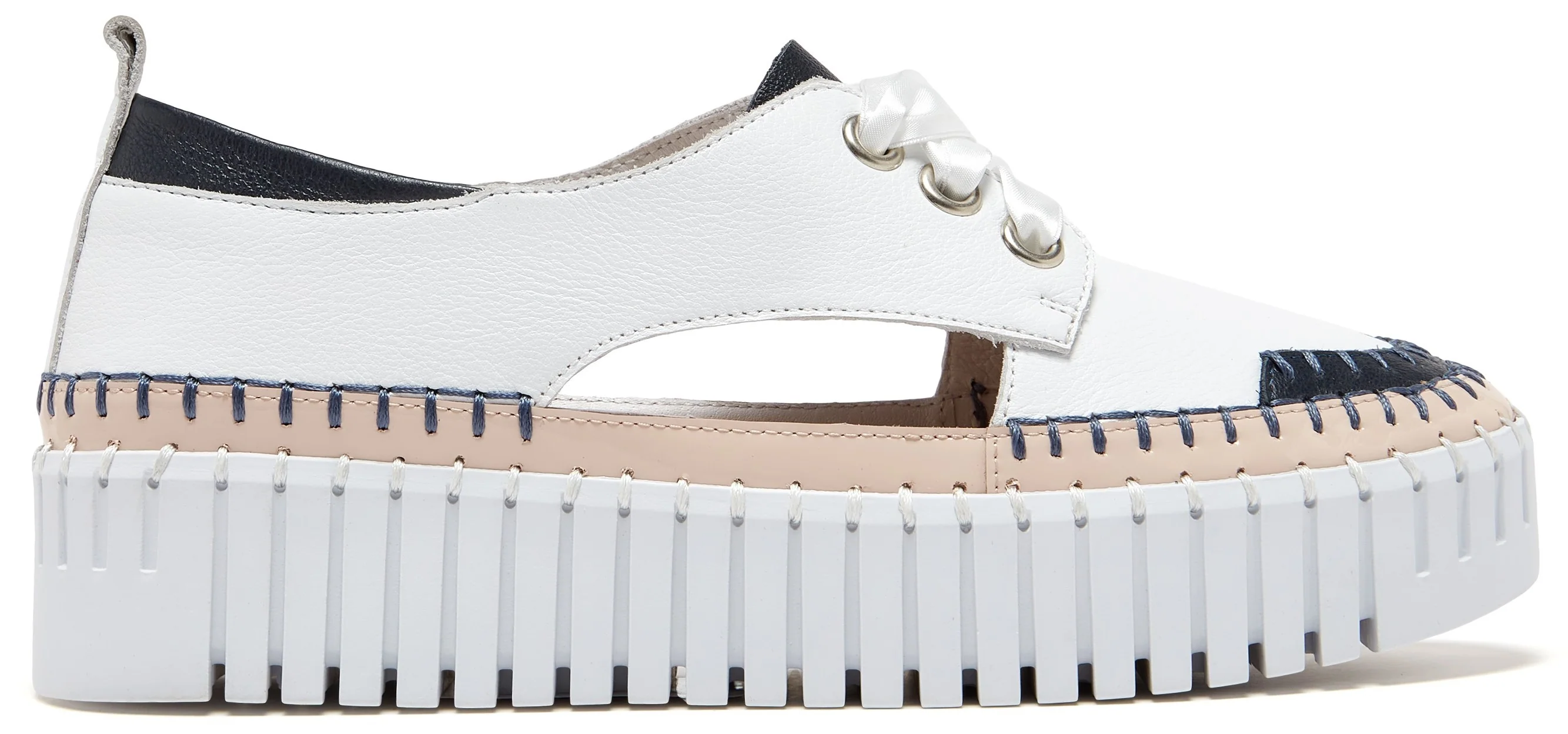 Batista Nude Navy White