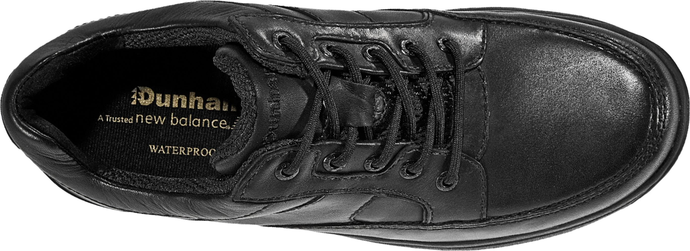 Midland Lace Up Black Wide - Image 3