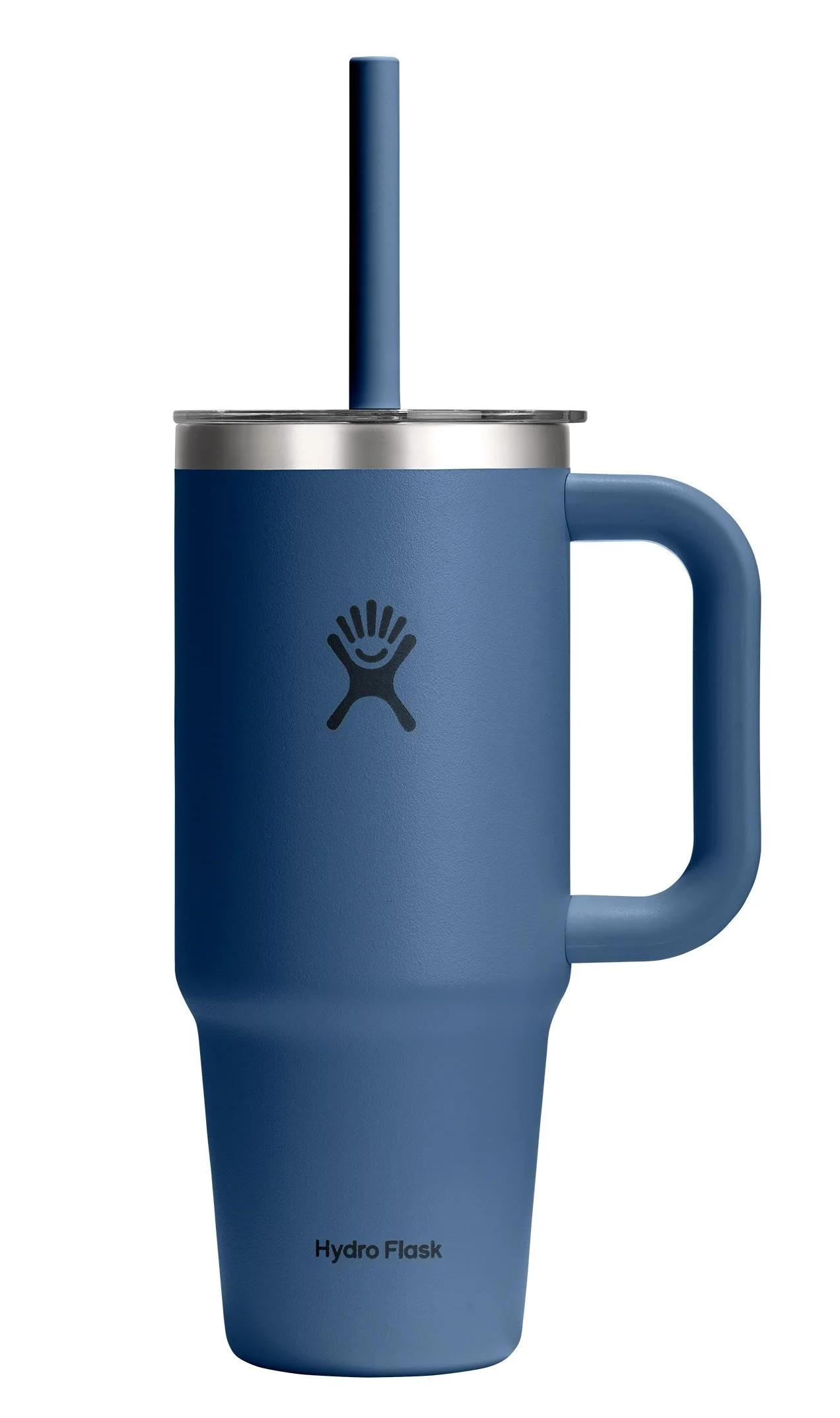 24oz Travel Tumbler Clear Lid Harbor Blue - Image 2