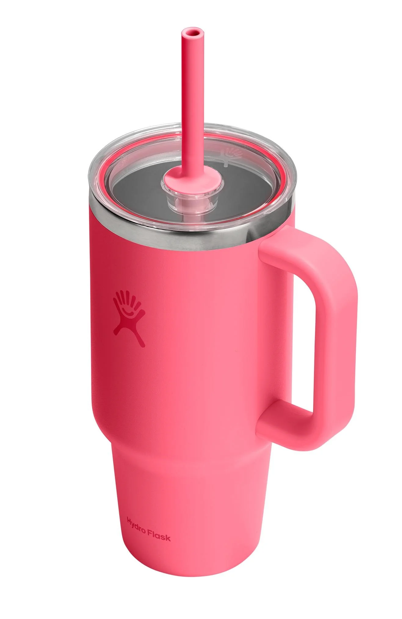 32oz Travel Tumbler Clear Lid Popstar Pink - Image 3