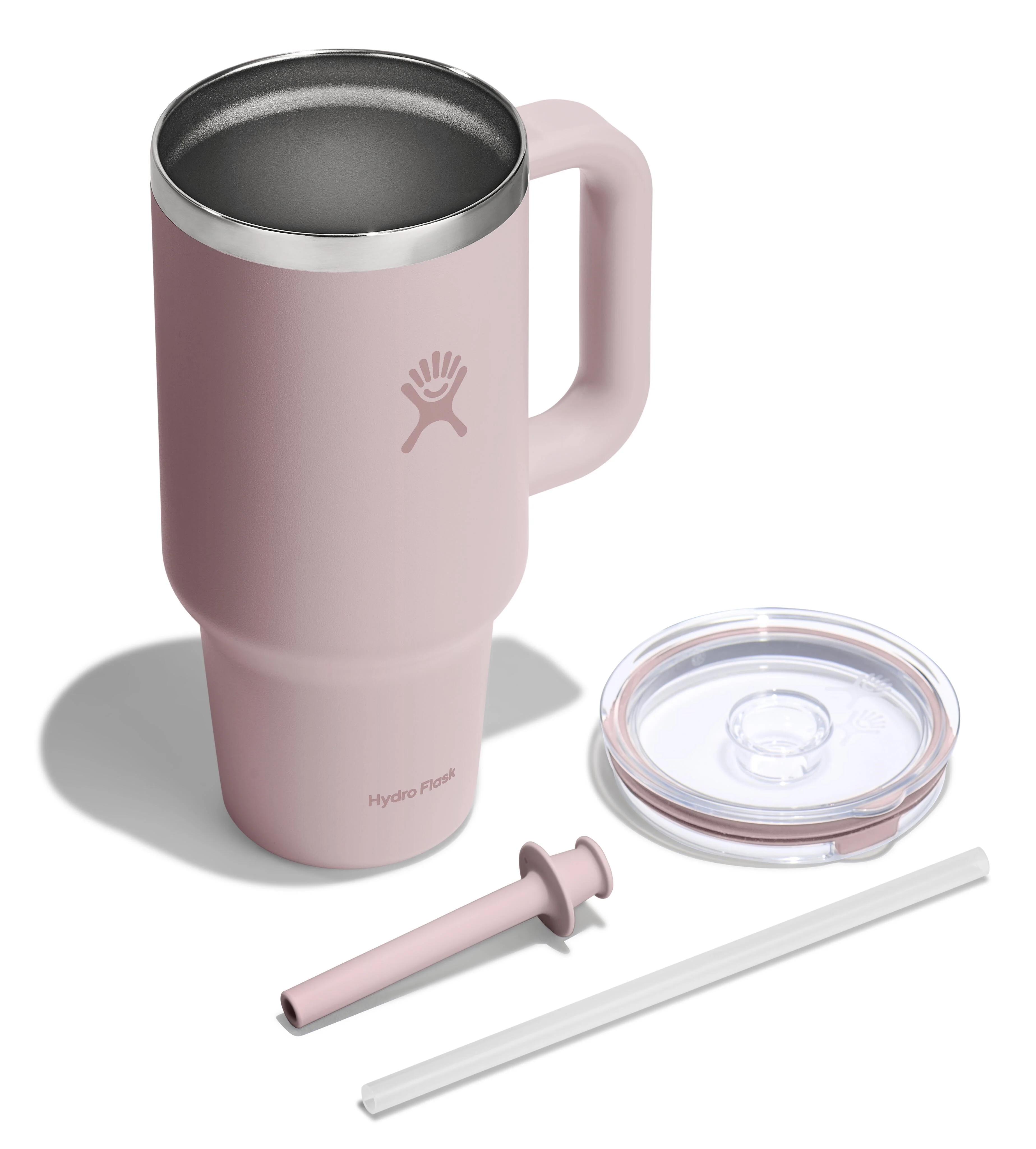 32oz Travel Tumbler Clear Lid Trillium - Image 2