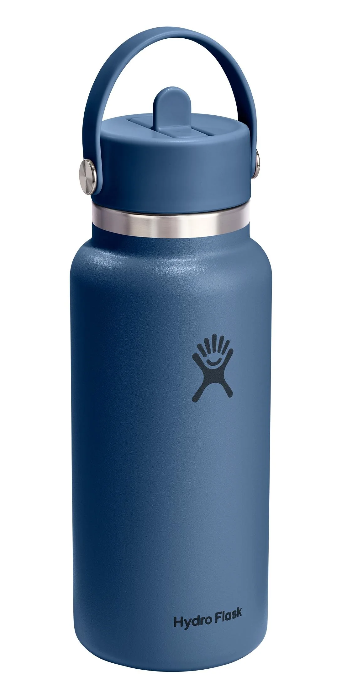 32oz Wide Flex Straw Cap Harbor Blue