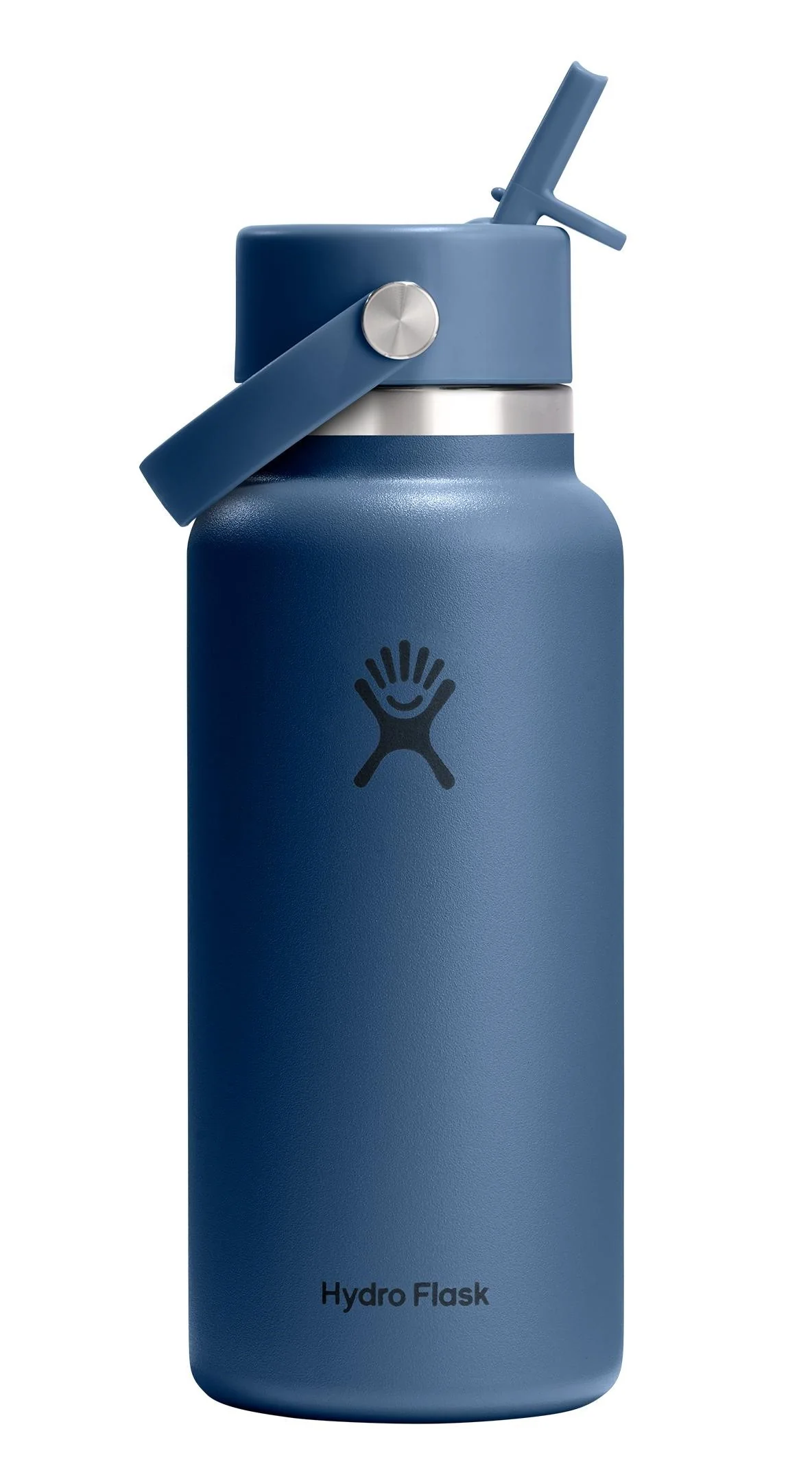 32oz Wide Flex Straw Cap Harbor Blue - Image 2