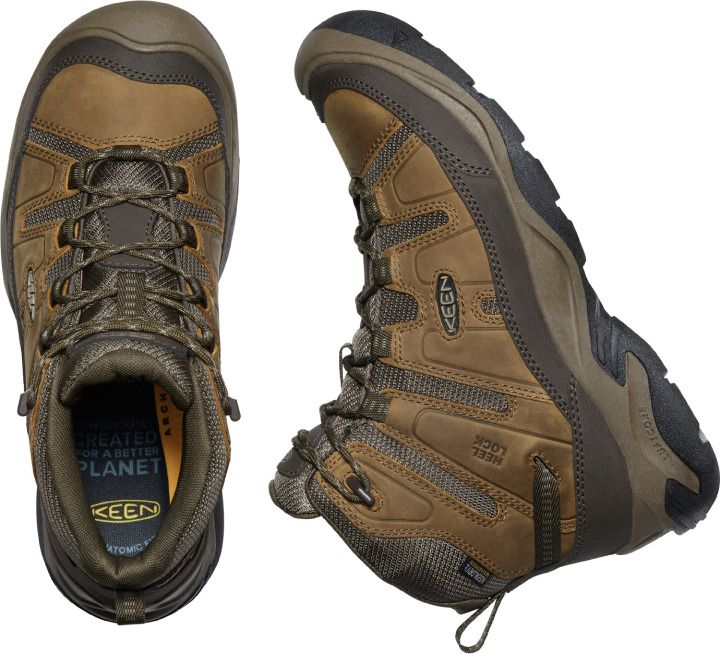 Men's Circadia Mid Watproof Wide Bison - Image 4