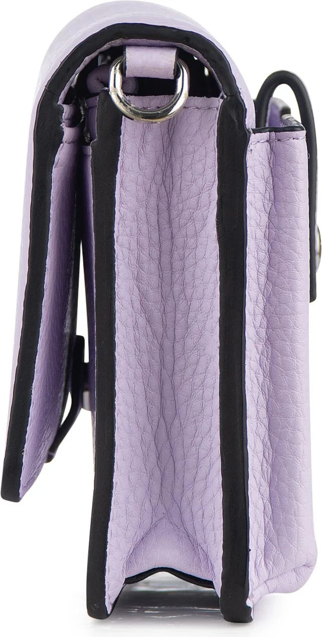2 In 1 Wallet Crossbody SLG Lavender Pebble - Image 4