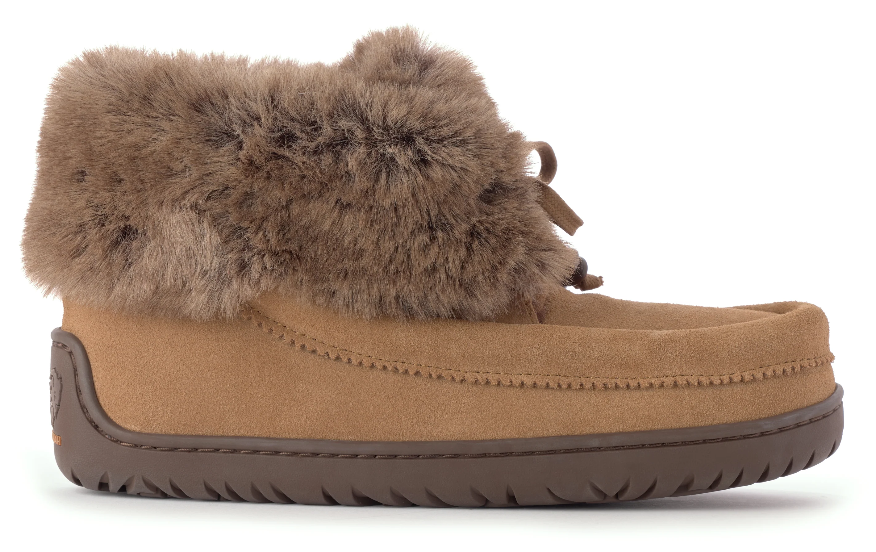 Short Fur Cuff Oak - Image 2