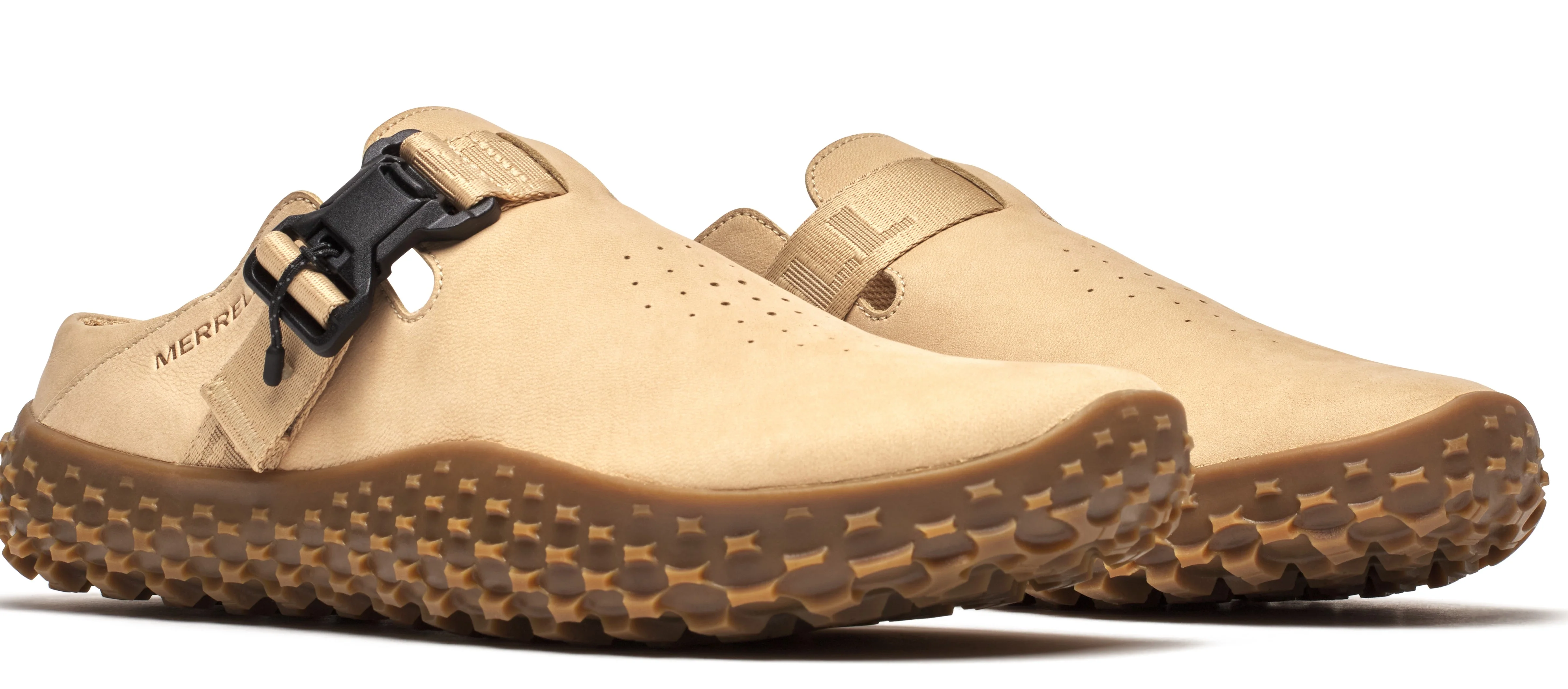 Men's Wrapt Slide Nubuck Latte - Image 3