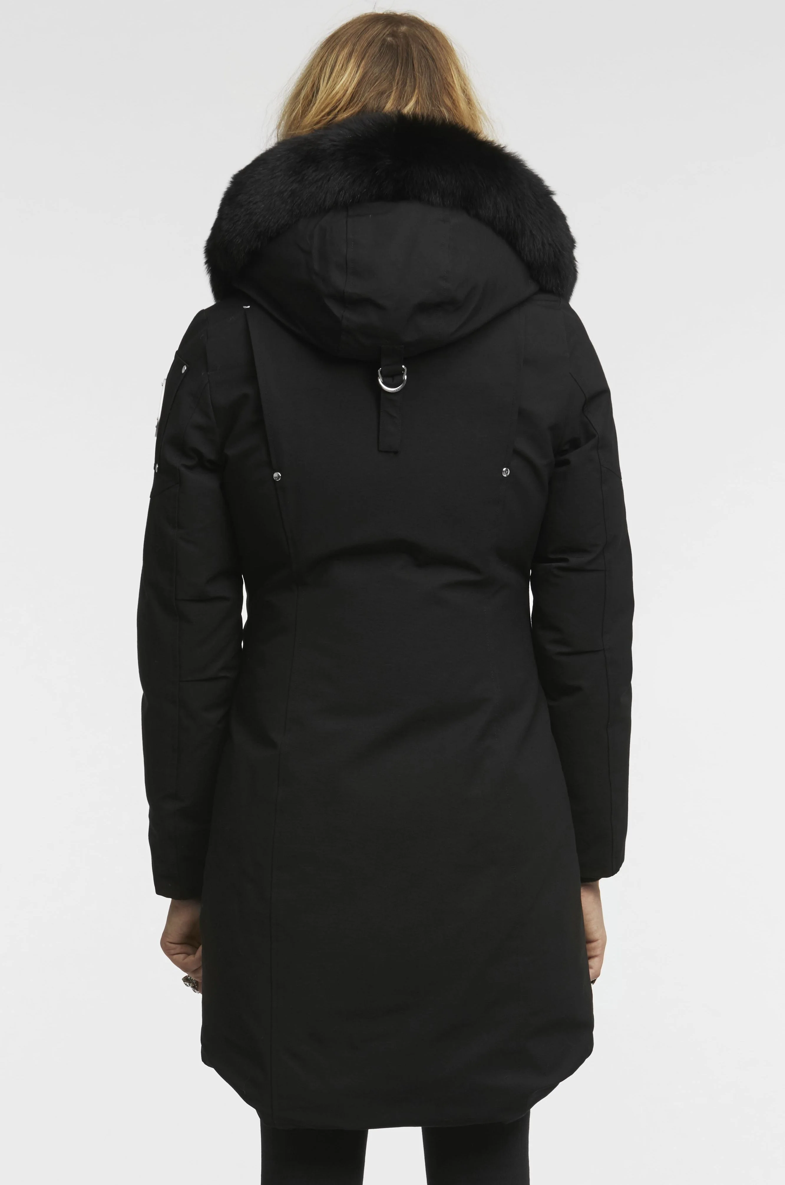 Ladies Stirling Parka Black-black - Image 3