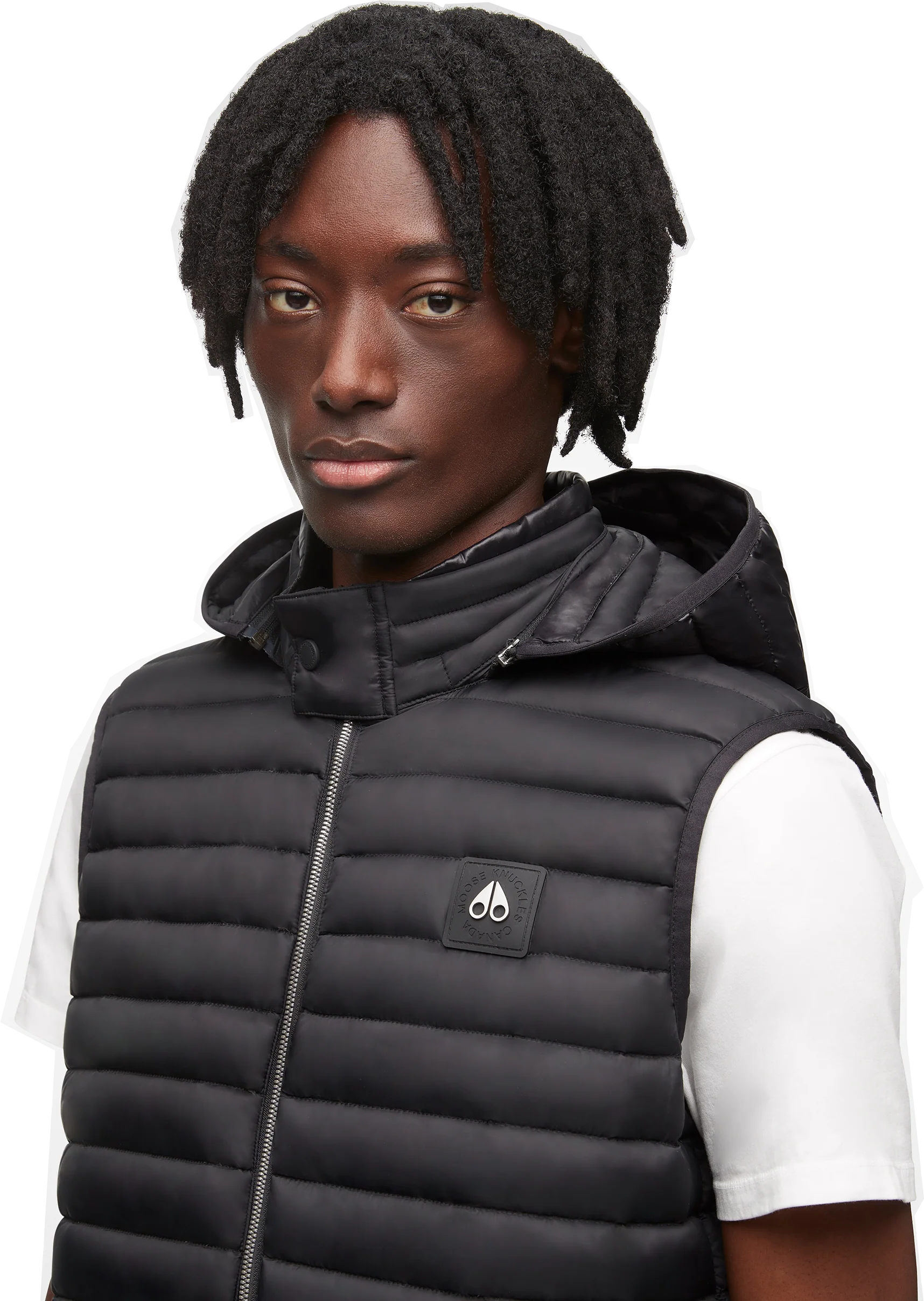 M Air Down Vest Black - Image 3