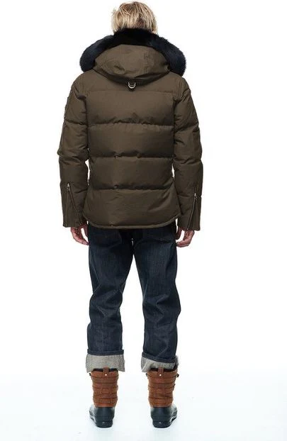 Men's 3Q Jacket Army-black - Image 3