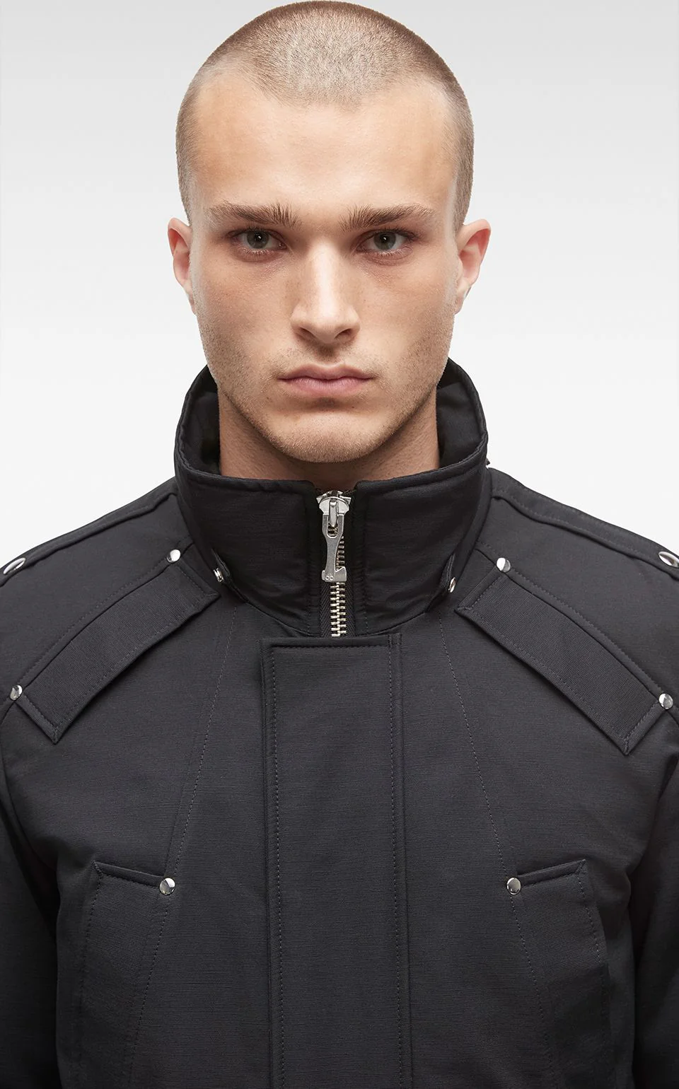 Stirling Parka Shearling Black Black - Image 4