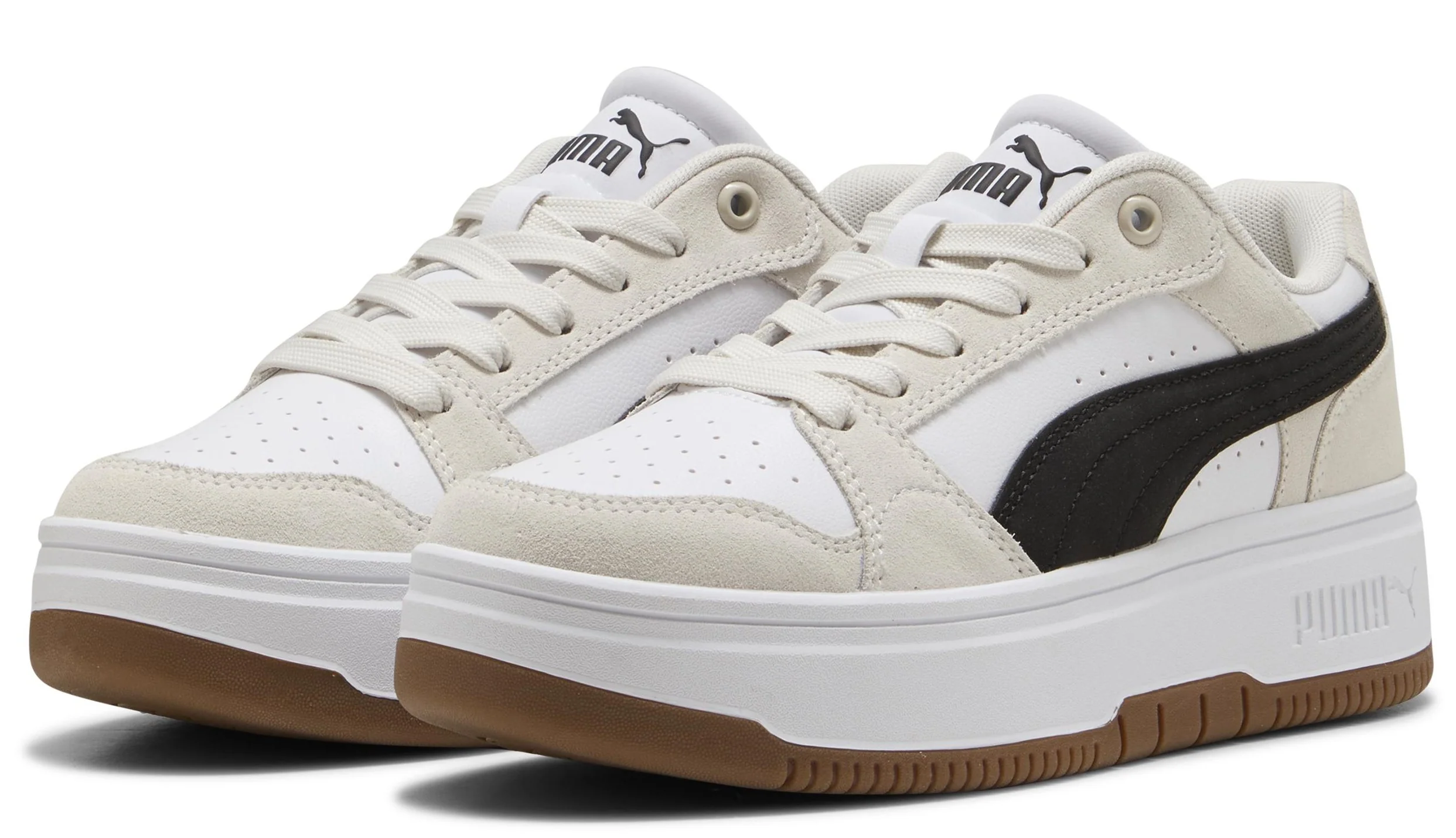 Rebound Femme Low SD White/Black/Frost - Image 3
