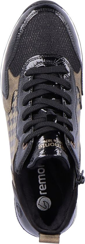 Black Lace Up Fur Lined - Image 6