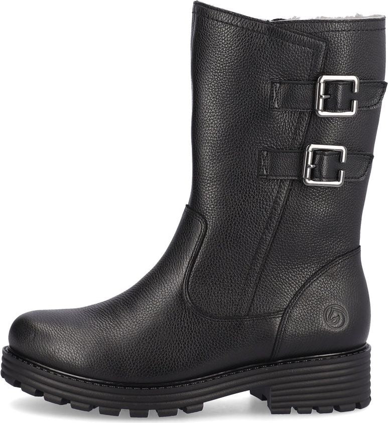 Black Mid Warm Boot - Image 3