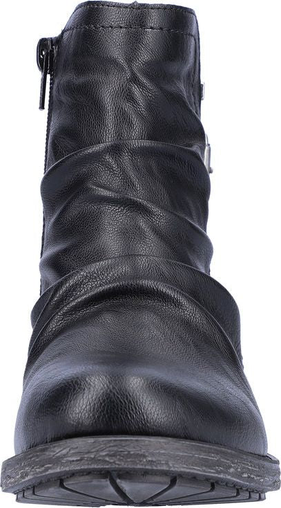 Black Ruched With Buckle - Image 4