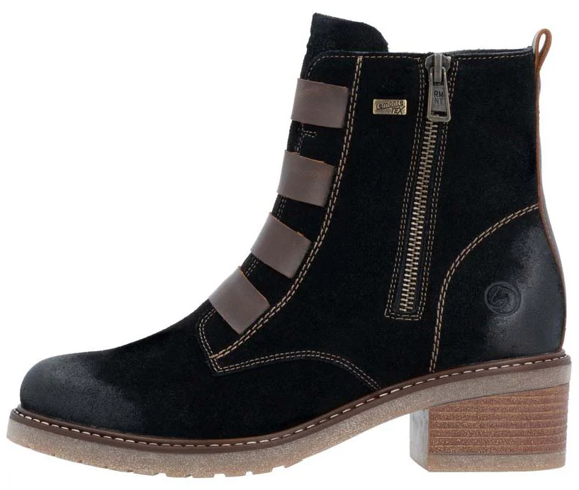 Black Side Zip Boot - Image 3