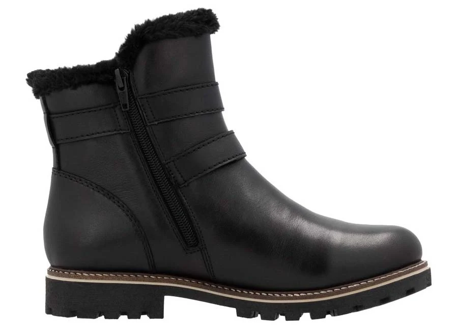 Black Warmlined Side Zip Boot - Image 2