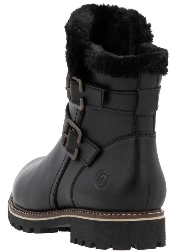 Black Warmlined Side Zip Boot - Image 4