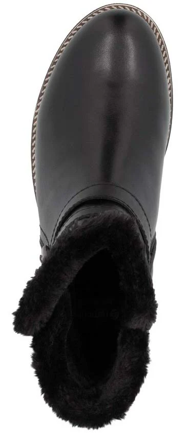 Black Warmlined Side Zip Boot - Image 6