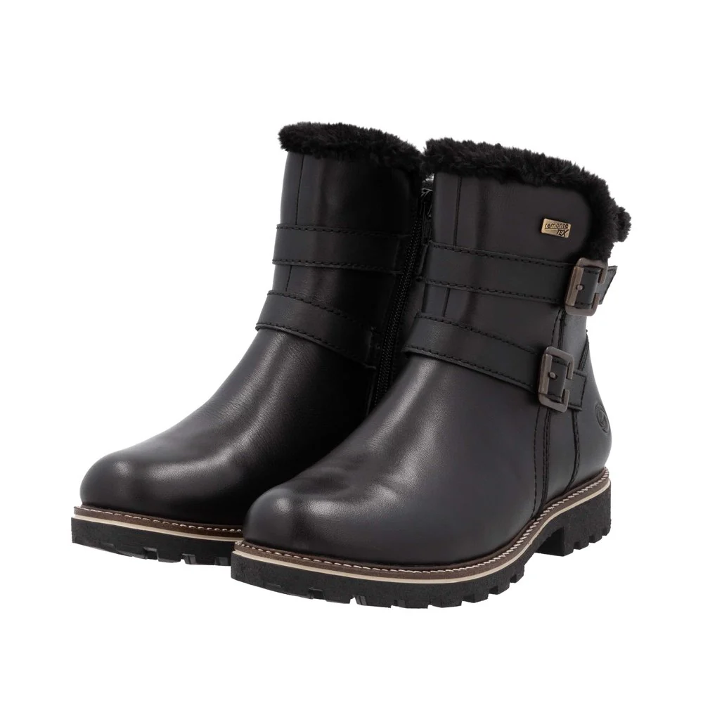 Black Warmlined Side Zip Boot - Image 9