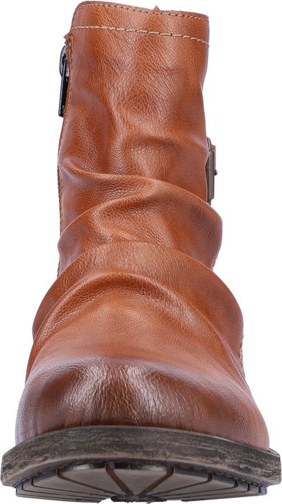 Brown Ruched With Buckle - Image 4