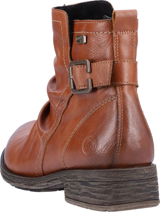 Brown Ruched With Buckle - Image 5