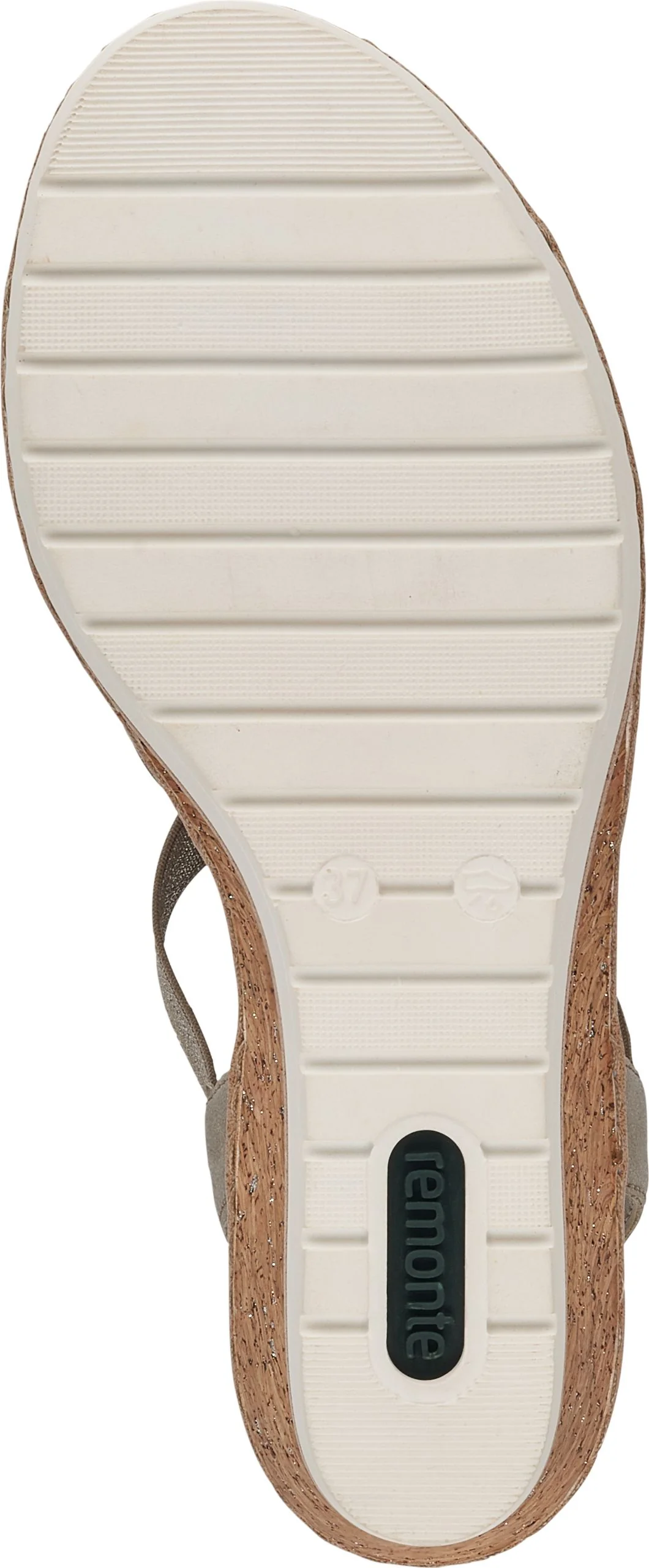 Grey Wedge Sandal - Image 6