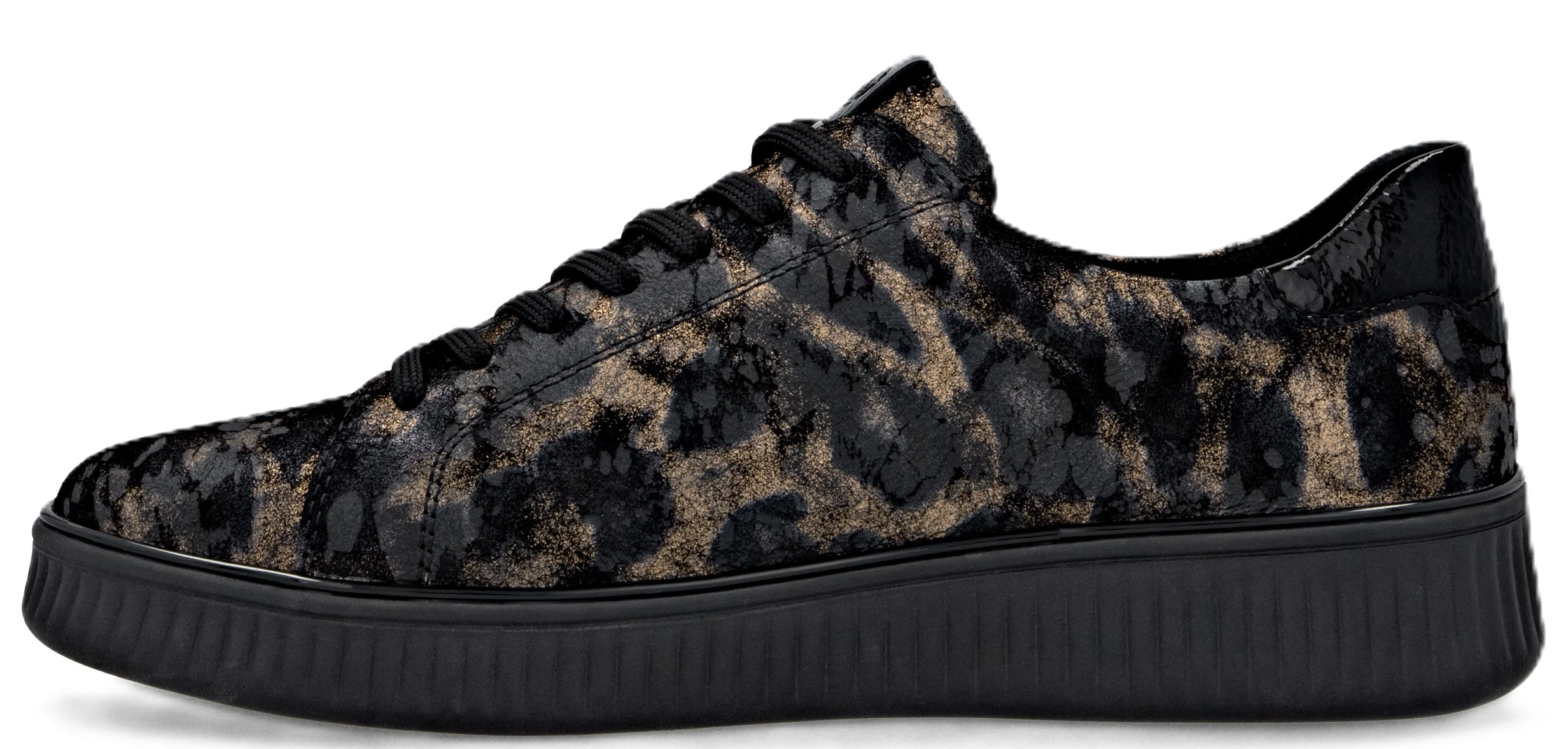 Multi Leopard Lace Up - Image 2