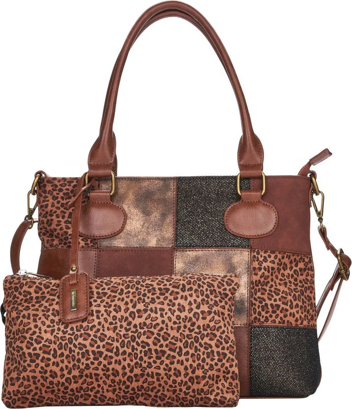 Purse Brown/Leopard With Inner Bag - Image 2