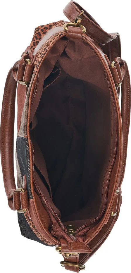 Purse Brown/Leopard With Inner Bag - Image 6