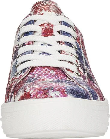 White Multi Flower Lace Up - Image 4